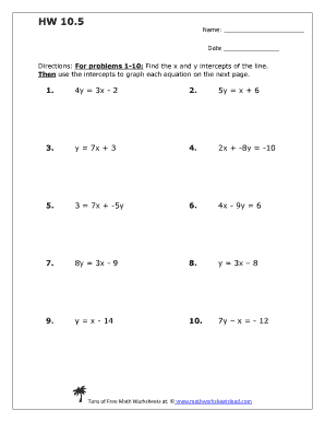 math worksheets for grade 6 Forms and Templates - Fillable ...