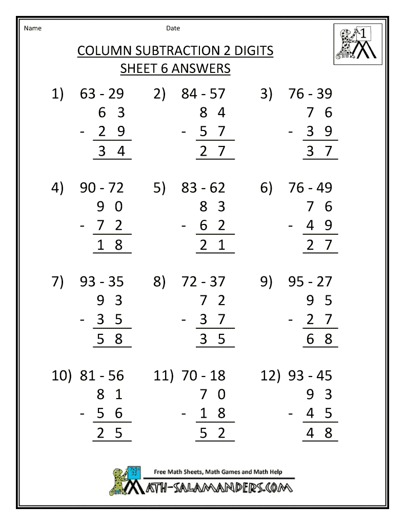 math worksheet for high school with answers