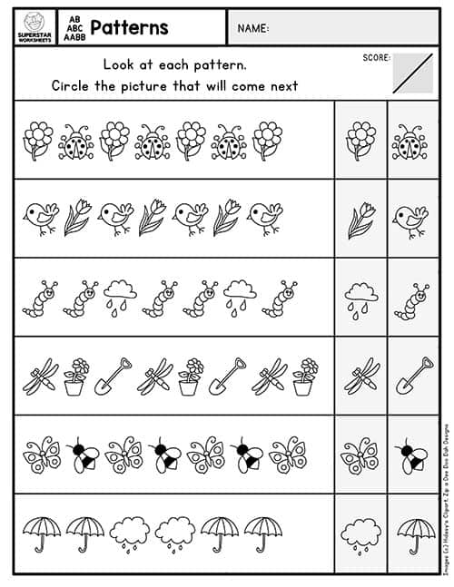 Kindergarten Math Worksheets -Worksheets Library