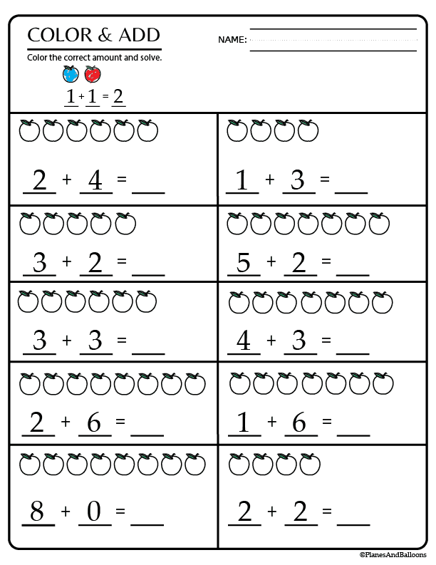 15+ Kindergarten Math Worksheets PDF Free | Kindergarten math ...