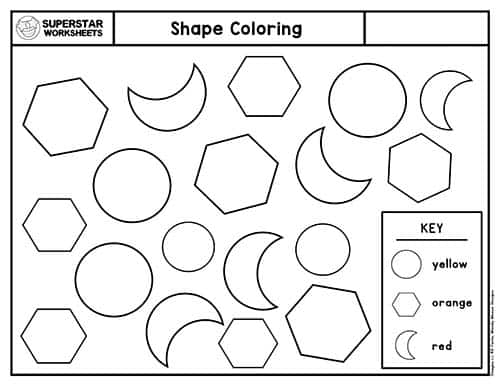 math worksheet for preschoolers