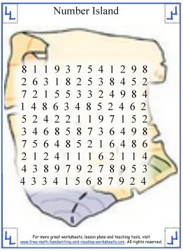 math worksheet games