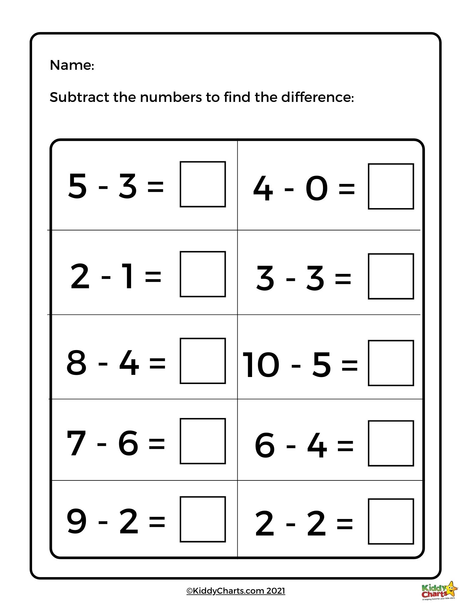 Free Kindergarten Math Worksheets Free Worksheets Free4Classrooms