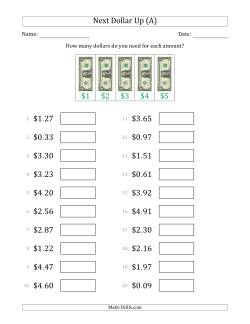 Money Worksheets
