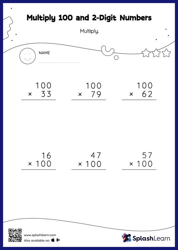 Multiplication Worksheets for 5th Graders Online - SplashLearn