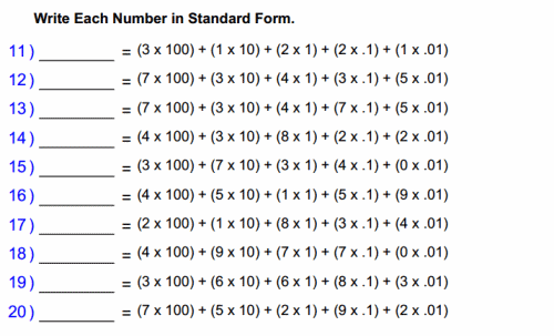 Math Worksheets For 5th Grade | 5th Grade Online Math Worksheets ...
