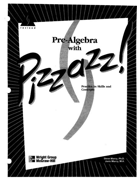 math worksheet pizzazz book d answers