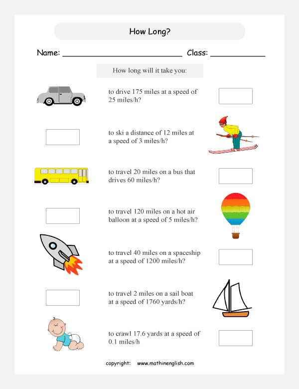 Printable primary math worksheet for math grades 1 to 6 based on ...