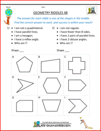 mathematics geometry worksheet