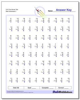 maths subtraction worksheet