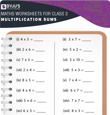 Maths Worksheet for Class 3 | Interesting Maths Puzzles Inside