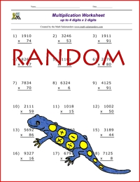 Free Math Worksheets for Kids from the Math Salamanders