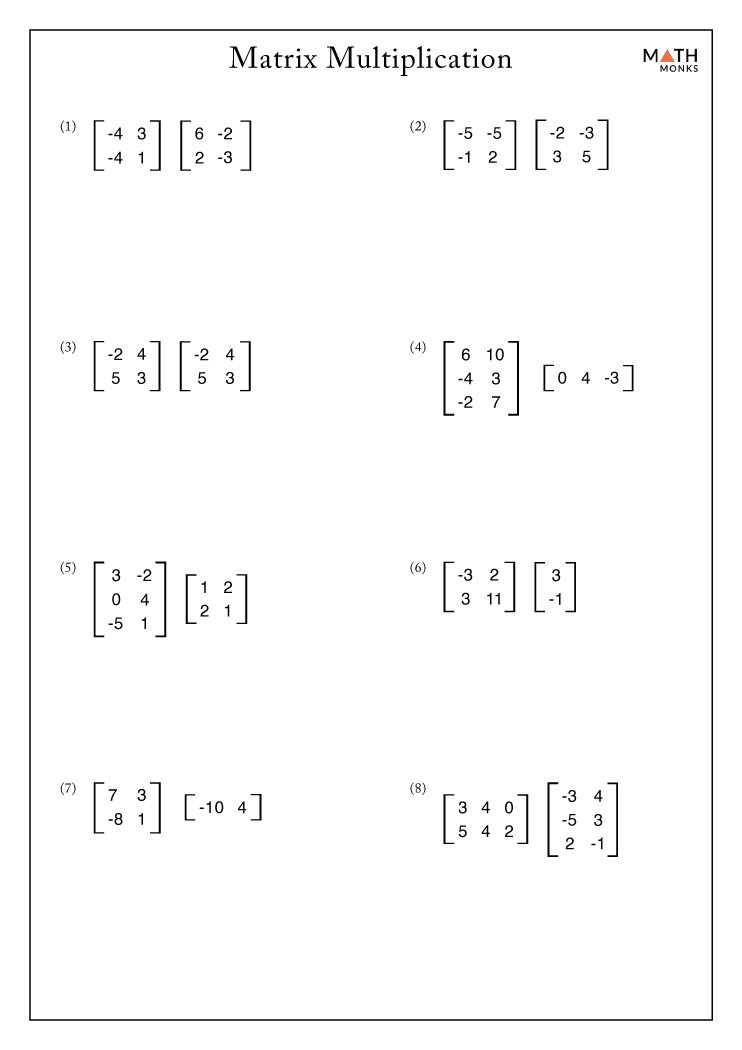 Multiplication Worksheets with Answer Key - Worksheets Library