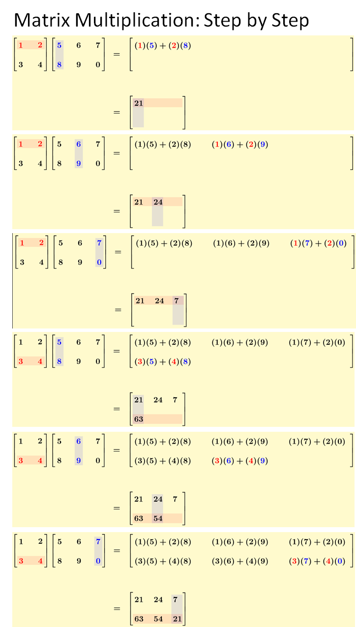 Introduction to Matrices (examples, solutions, videos, worksheets ...