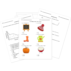 Properties of Matter Worksheets for Printable or Online Assessments