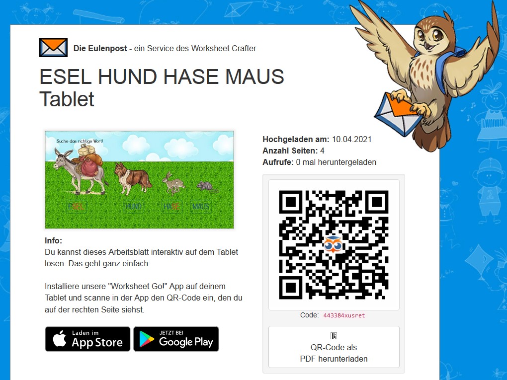 maus worksheet