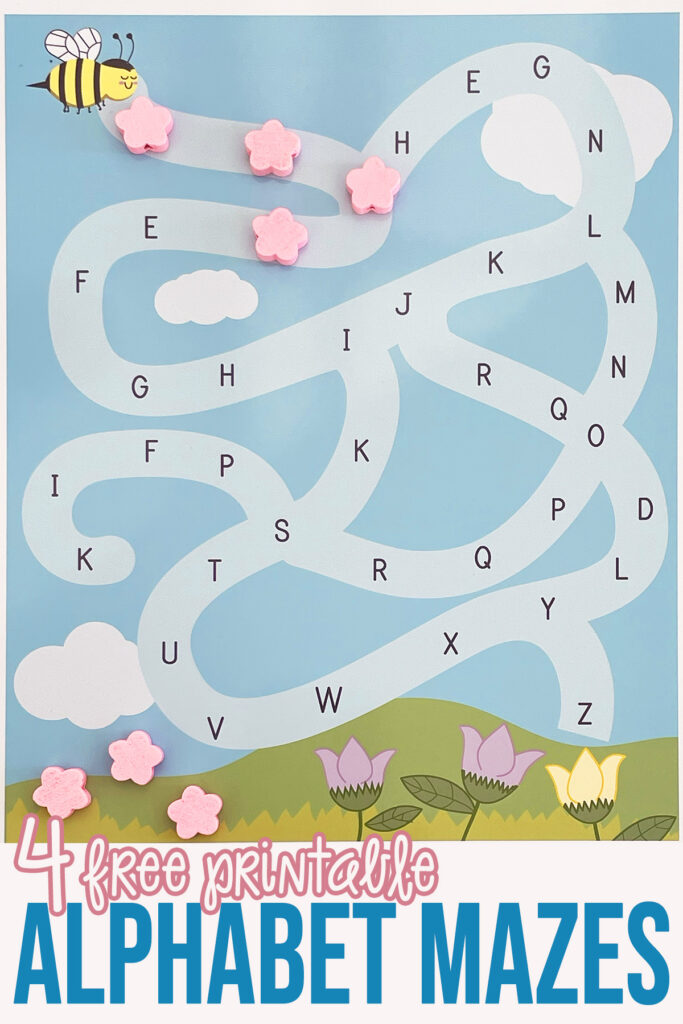 maze activities for preschool