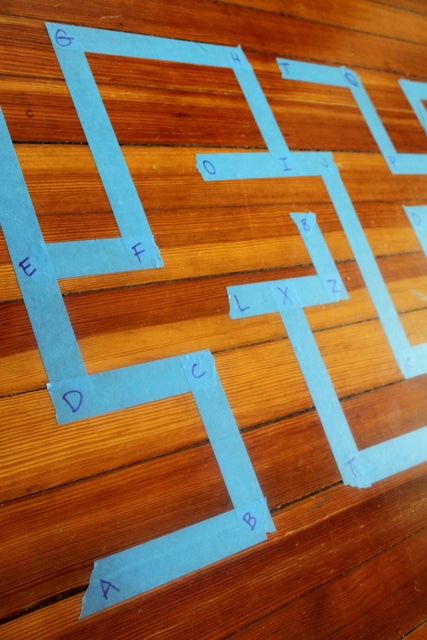 Simple Alphabet Maze Activity to Learn the ABCs - Hands On As We Grow®