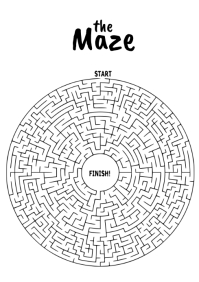 951+ Free Templates for Circle maze labyrinth | PosterMyWall