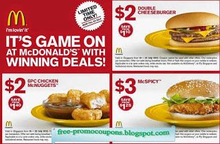 Mcdonalds Coupons