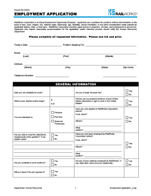 Employment Application Printable With Mcdonalds | US Legal Forms