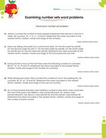 Probability and statistics printable pdf worksheets for kids