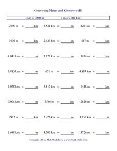 measurement conversion worksheet 4th grade
