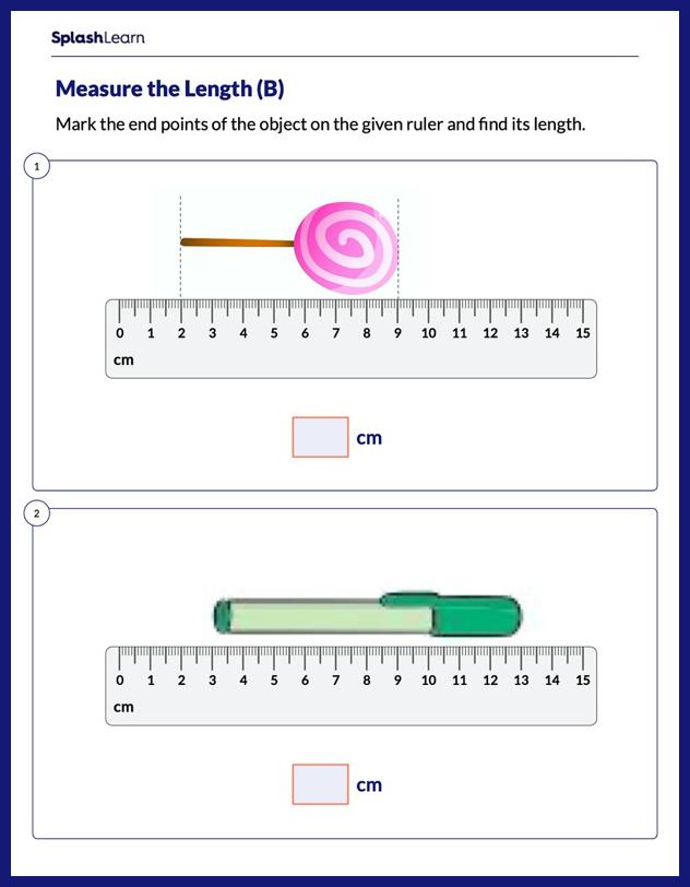 measurement skills worksheet
