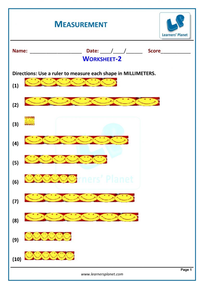 Units of Measure. Mathematics Worksheets and Study Guides Third Grade