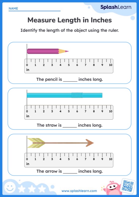 Measurement Worksheets for 3rd Graders Online - SplashLearn