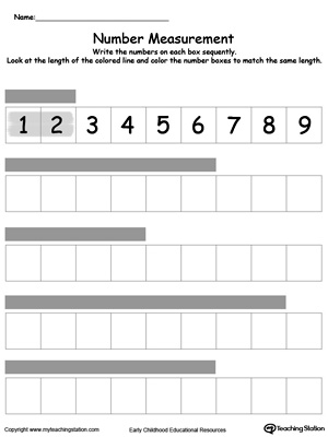 Preschool Measurement Printable Worksheets | MyTeachingStation.com