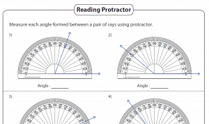 Angles - Printable Worksheets (4th and 7th Grade) - The Teachers Cafe