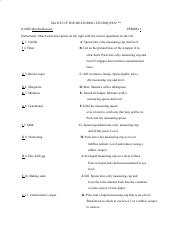 measuring match up worksheet answers