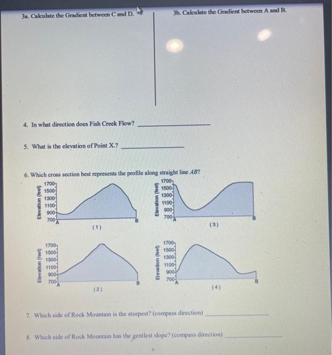 measuring mountains worksheet answers