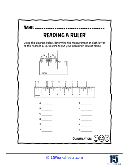Reading Rulers Worksheets - 15 Worksheets Library
