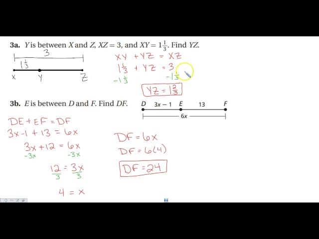 1-2 Measuring and Constructing Segments - YouTube