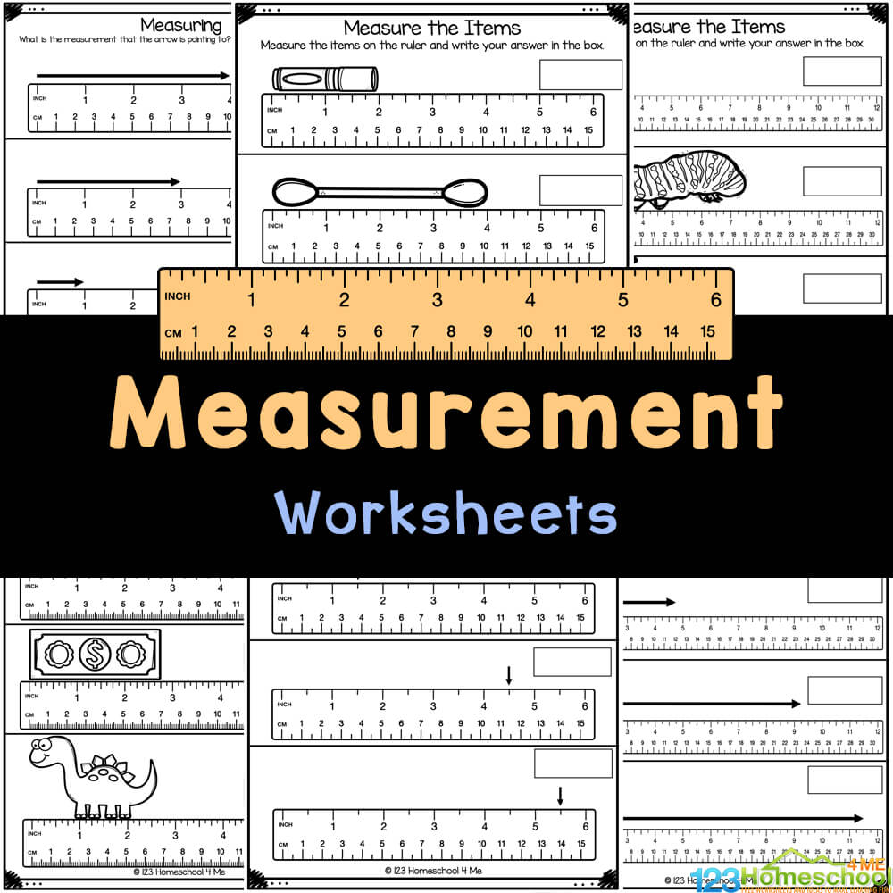 measuring skills worksheet