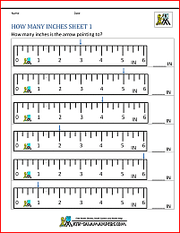 Measuring Length Worksheets for Kindergarten