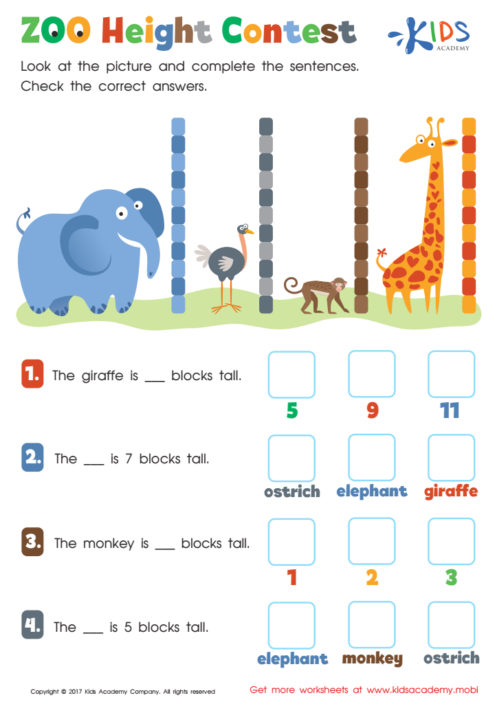 1st Grade Measurement Worksheets: Free Printable Measurement ...