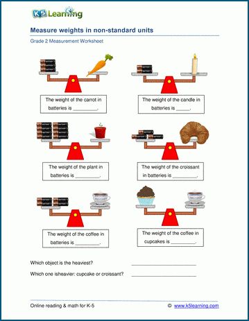 Grade 2 Measurement Worksheets - free &  printable | Worsheets library