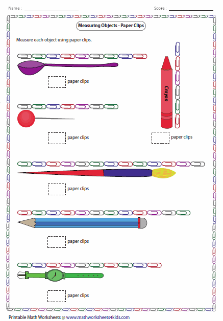 Measuring Length Worksheets