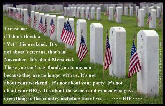memorial day tribute