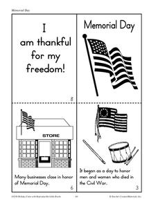 Memorial Day Printables for Kindergarten - 2nd Grade | Lesson Planet