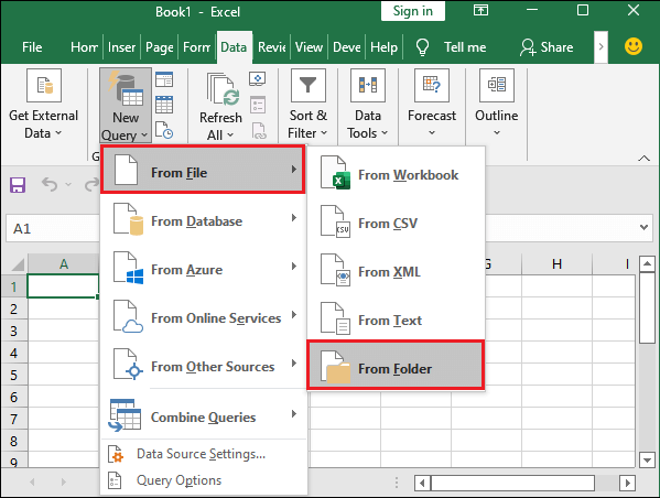 How to merge sheets in excel - javatpoint