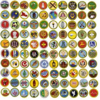 merit badge images and names