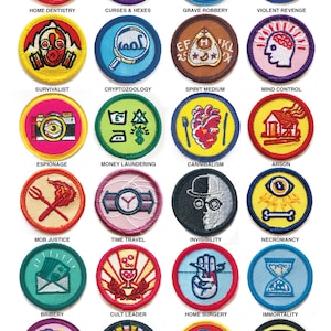 Alternative Scouting for Girls and Boys Merit Badges FULL SET OF ...