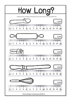 metric length worksheet