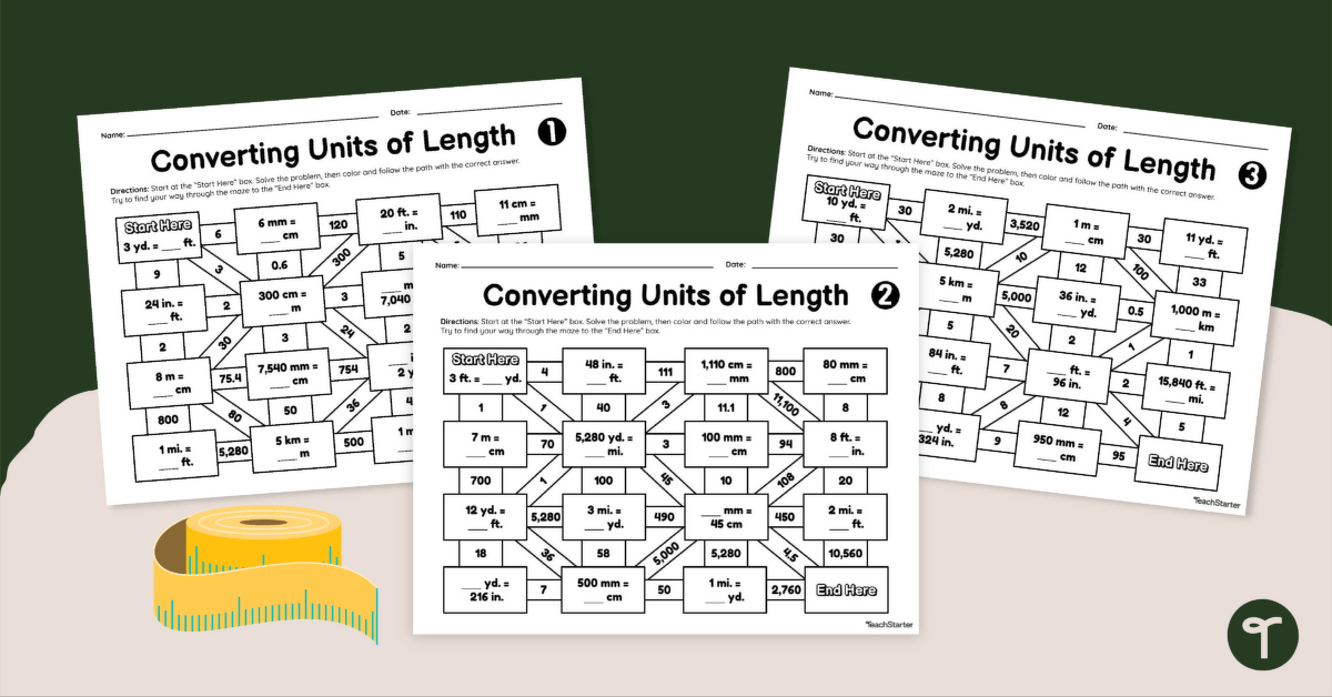 Free metric unit conversion length worksheet, Download Free metric unit