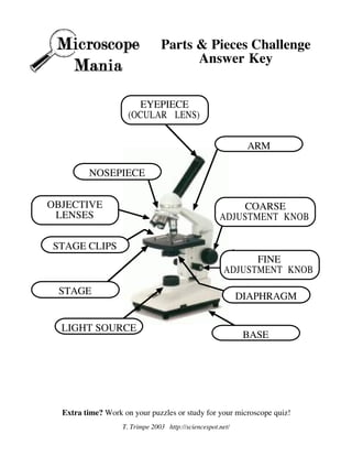 Microscope Mania Micro Review Act | PDF