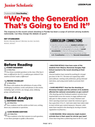 Middle School Civics | Free Classroom Materials | Worksheets, Videos